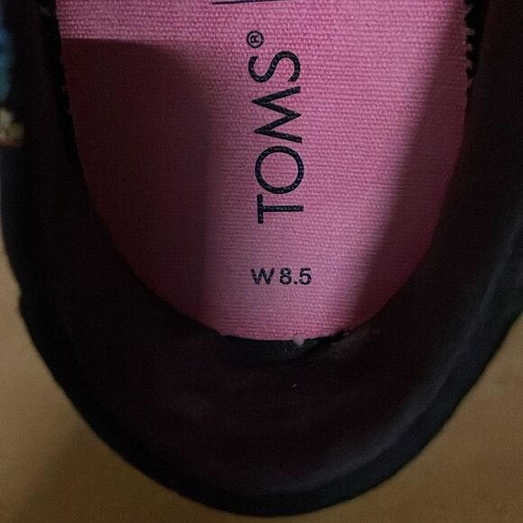 Toms Alpargata Glow In The Dark Day of the Dead Sugar Skulls 8.5 - Picture 8 of 10